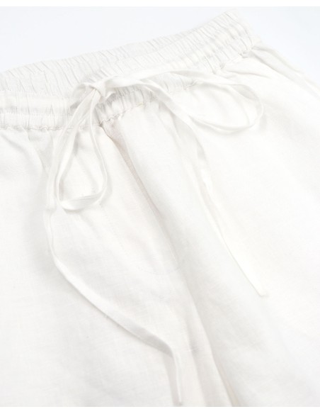 SHORTS IN 100% LINO "TARA"