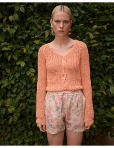 SHORTS IN 100% LINO "TARA" - FANTASIA 2