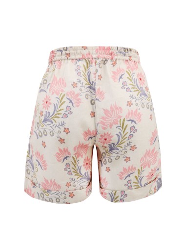 SHORTS IN 100% LINO "TARA"