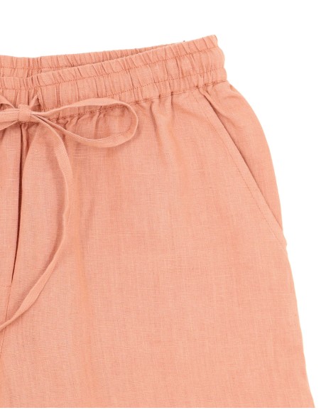 SHORTS IN 100% LINO "TARA"
