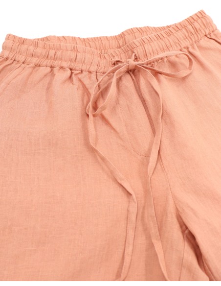 SHORTS IN 100% LINO "TARA"