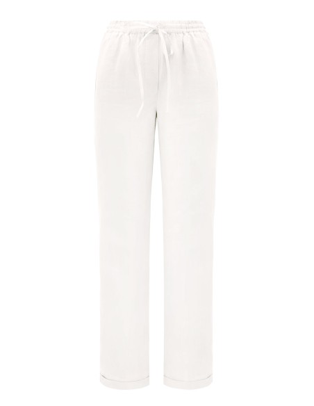 PANTALONE LUNGO IN 100% LINO "SULIA"