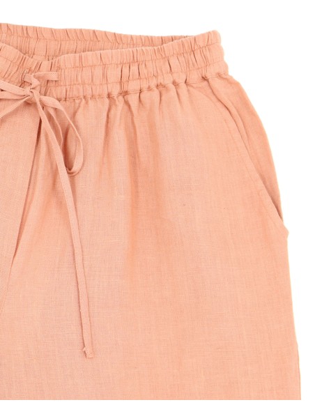 PANTALONE LUNGO IN 100% LINO "SULIA"