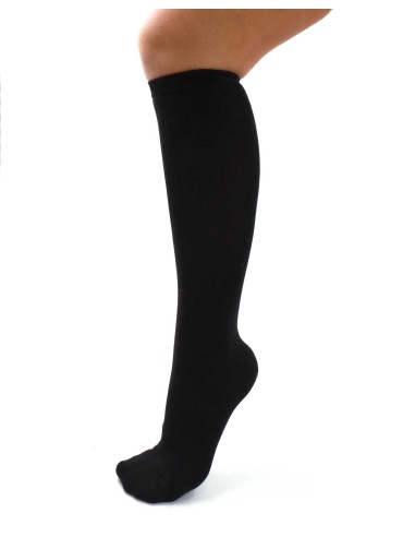 Calzini bamboo lunghi neri - Lizè Natural Clothing