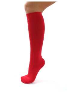 CALZINI IN BAMBU' LUNGHI "BASIC"
 - ROSSO