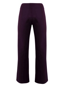 PANTALONE A PALAZZO IN BAMBU' PESANTE - VINACCIA