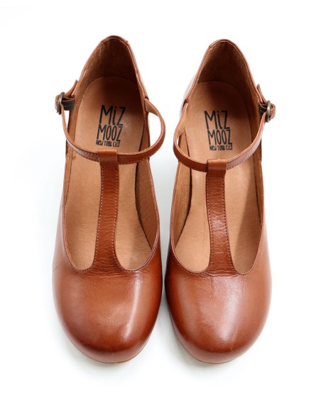 SCARPETTA MARY-JANE IN PELLE "FLETA"