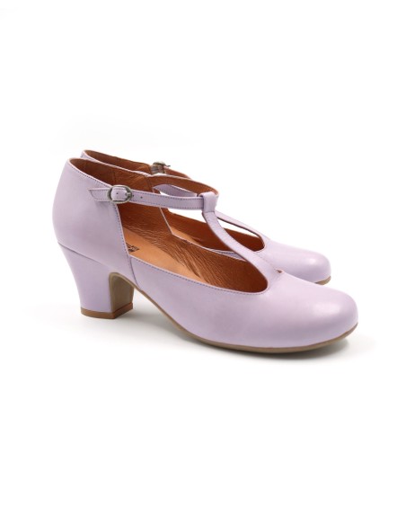 SCARPETTA MARY-JANE IN PELLE "FLETA"