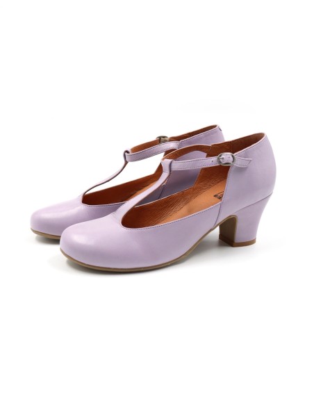 SCARPETTA MARY-JANE IN PELLE "FLETA"