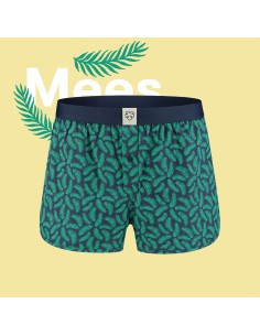 BOXER SHORT IN COTONE BIOLOGICO MOD. MEES - VERDE