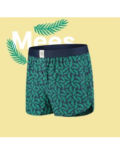 BOXER SHORT IN COTONE BIOLOGICO MOD. MEES - VERDE 2