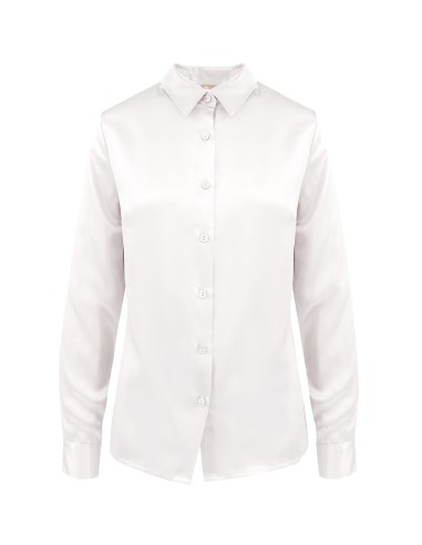 CAMICIA IN 100% SETA SATIN "SVEVA"