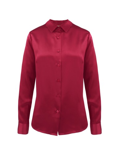 CAMICIA IN 100% SETA SATIN "SVEVA"