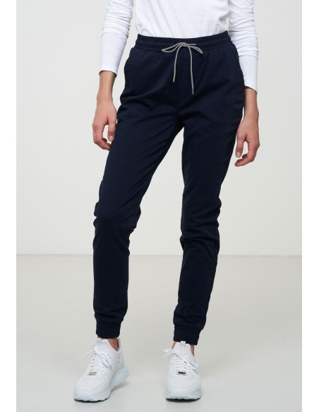 CHINO DONNA IN COTONE BIOLOGICO VEGAN "CALATHEA"