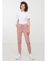 CHINO DONNA IN COTONE BIOLOGICO VEGAN "CALATHEA"