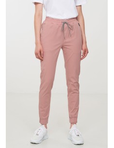 CHINO DONNA IN COTONE BIOLOGICO VEGAN "CALATHEA" 2