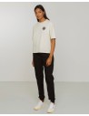CHINO DONNA IN COTONE BIOLOGICO VEGAN "CALATHEA"