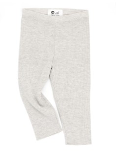 LEGGINGS CASMIRETTI BABY IN SETA E CASHMERE - GRIGIO