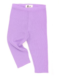 LEGGINGS CASMIRETTI BABY IN SETA E CASHMERE - LILLA