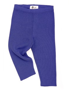 LEGGINGS CASMIRETTI BABY IN SETA E CASHMERE - MARINO