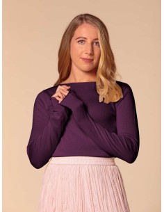 CASHMIRETTA IN SETA E CASHMERE "GRETA" LIMITED - VINACCIA