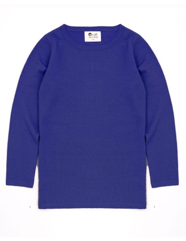 CASHMIRETTA KIDS MANICA LUNGA IN SETA E CASHMERE 
