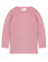 CASHMIRETTA KIDS MANICA LUNGA IN SETA E CASHMERE 