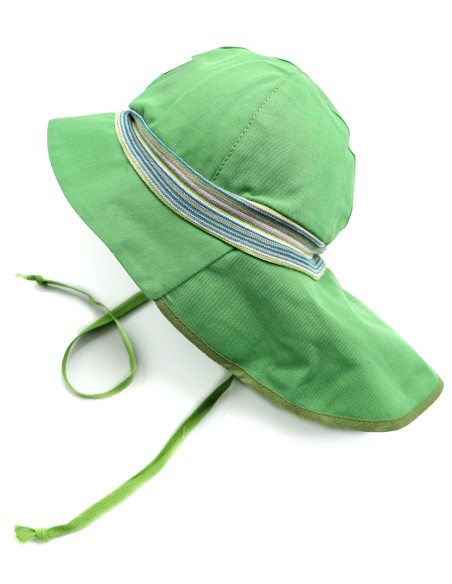 CAPPELLO IN COTONE BIO MAX  UV80 MOD "FEUERWEHR"