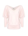 MAGLIA SCOLLO "V" CASHMIRETTA IN SETA E CASHMERE "ELISA"