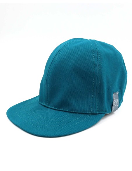 CAPPELLO BIMBI E ADULTI IN COTONE BIO  UV 80 MOD "CAP"