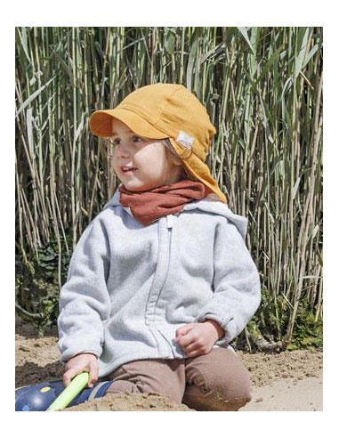 CAPPELLO BABY IN MUSSOLA DI COTONE BIO "TONY"