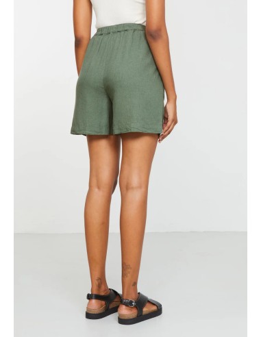SHORTS DONNA IN ECOVISCOSA E LINO "FIR"