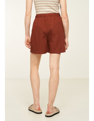 SHORTS DONNA IN ECOVISCOSA E LINO "FIR"
