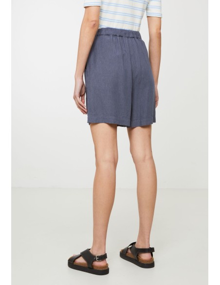 SHORTS DONNA IN ECOVISCOSA E LINO "FIR"