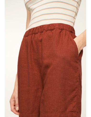 SHORTS DONNA IN ECOVISCOSA E LINO "FIR"