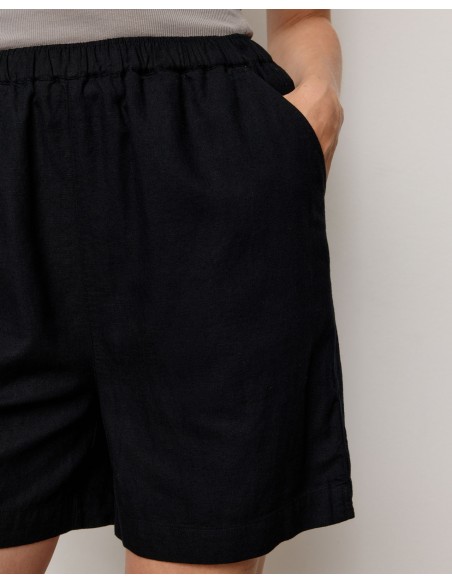 SHORTS DONNA IN ECOVISCOSA E LINO "FIR"