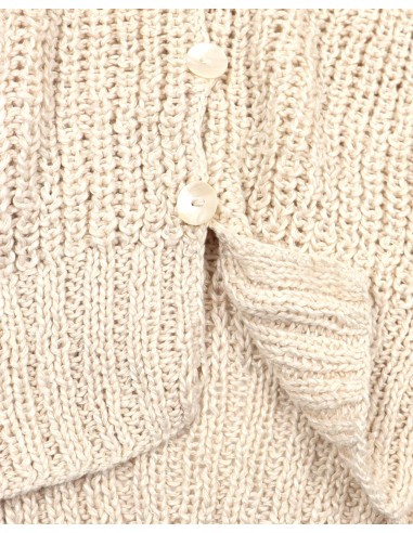 CARDIGAN IN 100% SETA BURETTA HANDKNIT