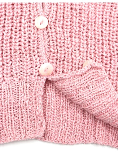 CARDIGAN IN 100% SETA BURETTA HANDKNIT