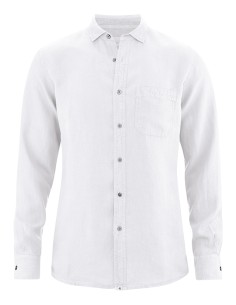 CAMICIA UOMO 100% CANAPA "ULTRALIGHT" - BIANCO