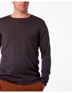 CASHMIRETTA UOMO GIROCOLLO IN SETA E CASHMERE "THOMAS" -... 2
