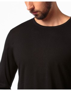 CASHMIRETTA UOMO GIROCOLLO IN SETA E CASHMERE "THOMAS" -... 2