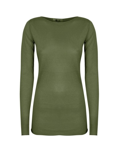MAGLIA CASHMIRETTA IN SETA E CASHMERE "GRETA"