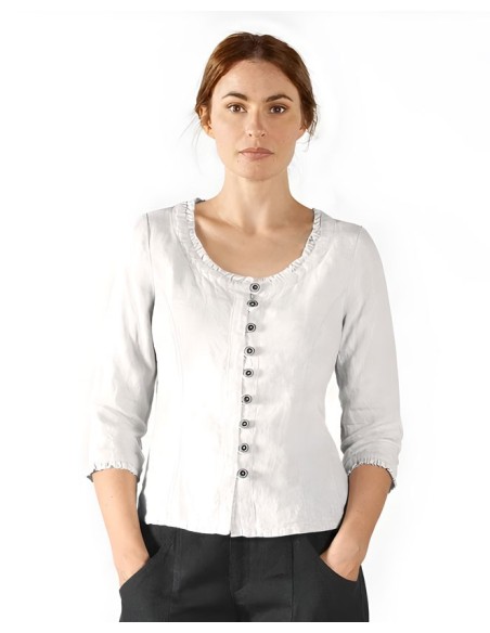 BLOUSA LINO "JUVAS"