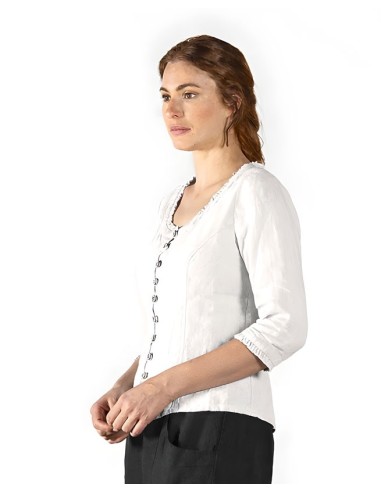 BLOUSA LINO "JUVAS"