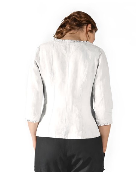 BLOUSA LINO "JUVAS"