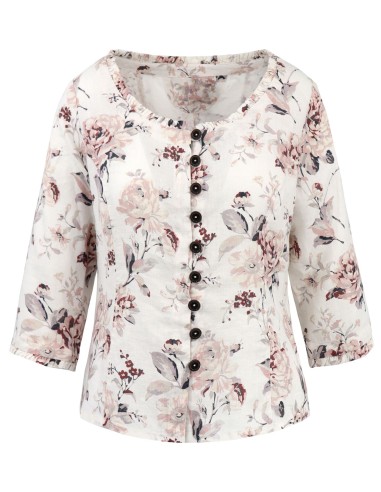 BLOUSA LINO "JUVAS"