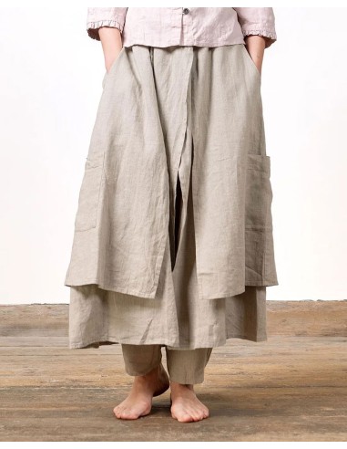 GONNA PANTALONE LINO "BAROCKA"