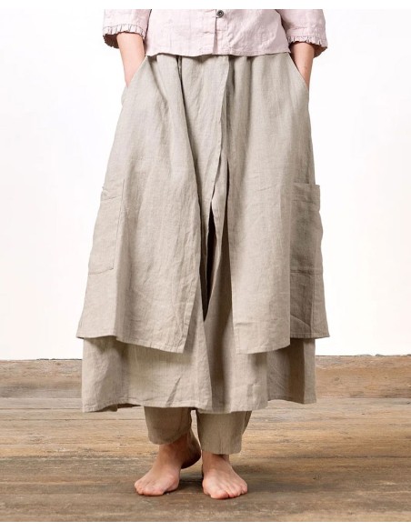 GONNA PANTALONE LINO "BAROCKA"