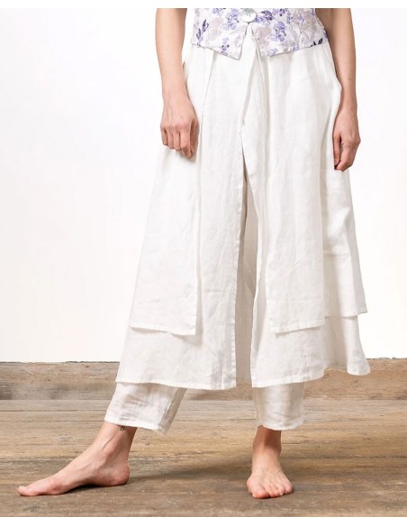 GONNA PANTALONE LINO "BAROCKA"