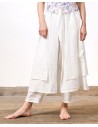 GONNA PANTALONE LINO "BAROCKA"